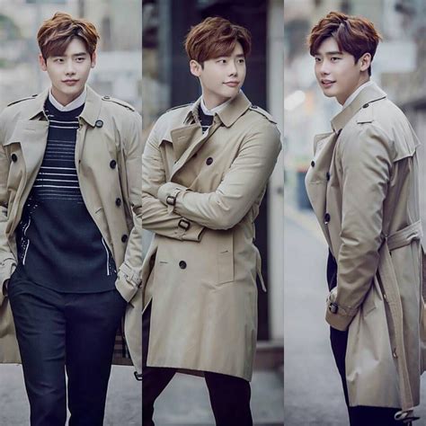 lee jong suk burberry